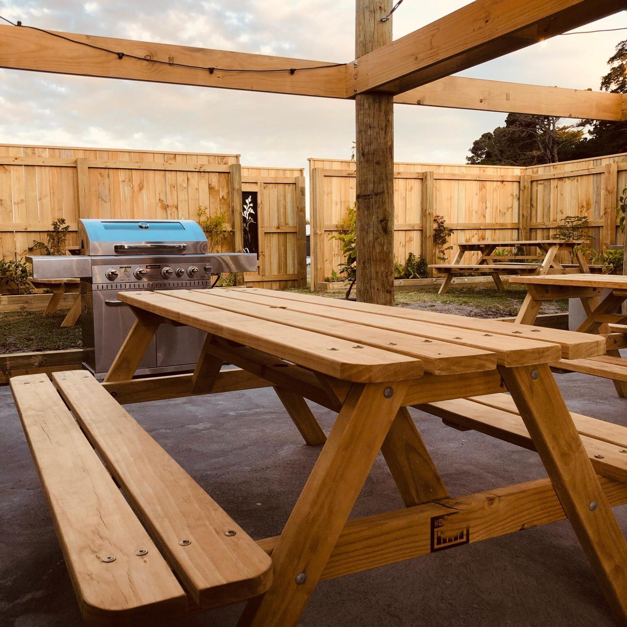 Foxton Beach Holiday Park Bagian luar foto